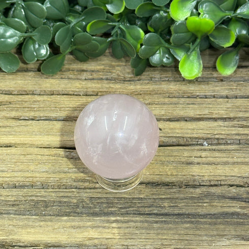 Star Rose Quartz Sphere specimen