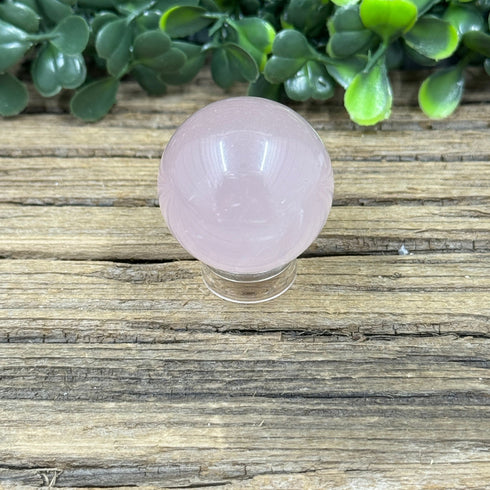Star Rose Quartz Sphere specimen