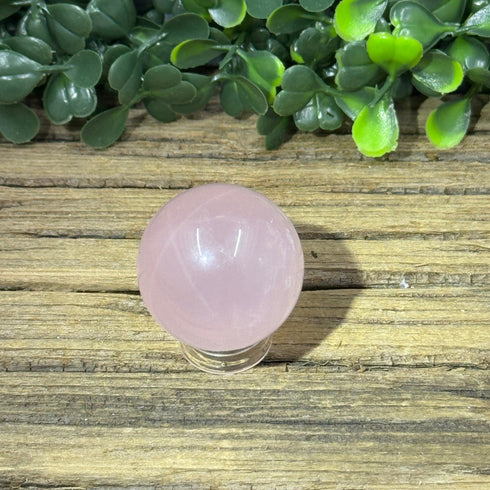 Star Rose Quartz Sphere specimen