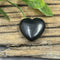 1-Inch Shungite Heart - Elegant Natural Stone for Grounding and Tranquility specimens