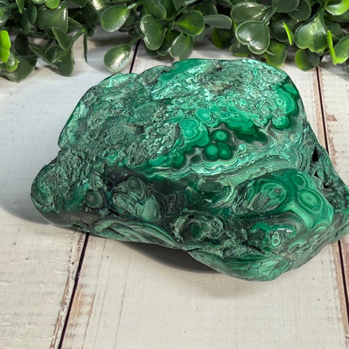 2"x3" Malachite Stone—Polished & Natural Mix specimens