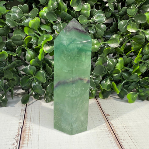 3" Rainbow Fluorite Towers — Unique Options specimens