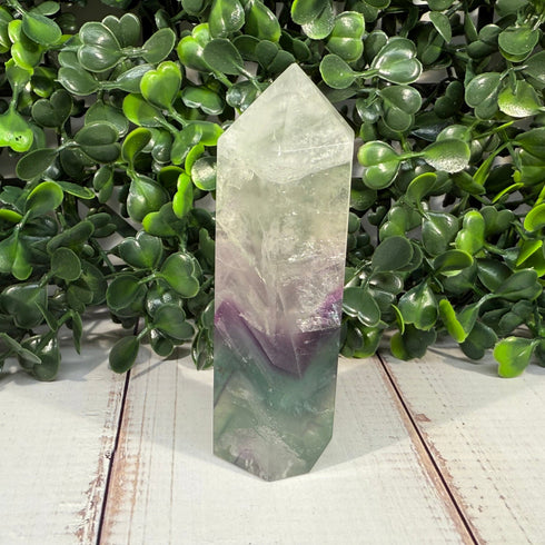 3" Rainbow Fluorite Towers — Unique Options specimens