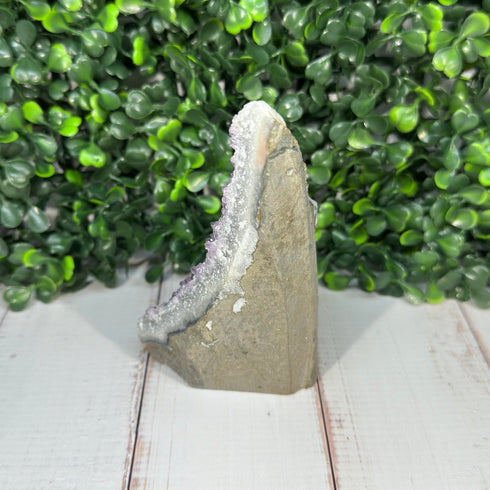 4.25" Amethyst Geode Portal - Raw, Self-Standing Wonder specimens