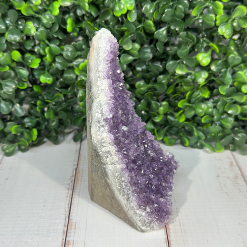 4.25" Amethyst Geode Portal - Raw, Self-Standing Wonder specimens