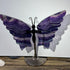 Beautiful Butterfly Rainbow Fluorite Carving Figurine specimens