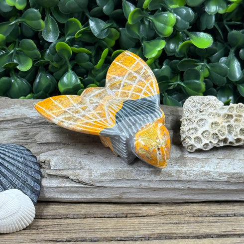 Bumblebee Jasper Carved Bees Have Landed! specimens