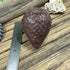 Carved Strawberry from Strawberry Quartz specimens