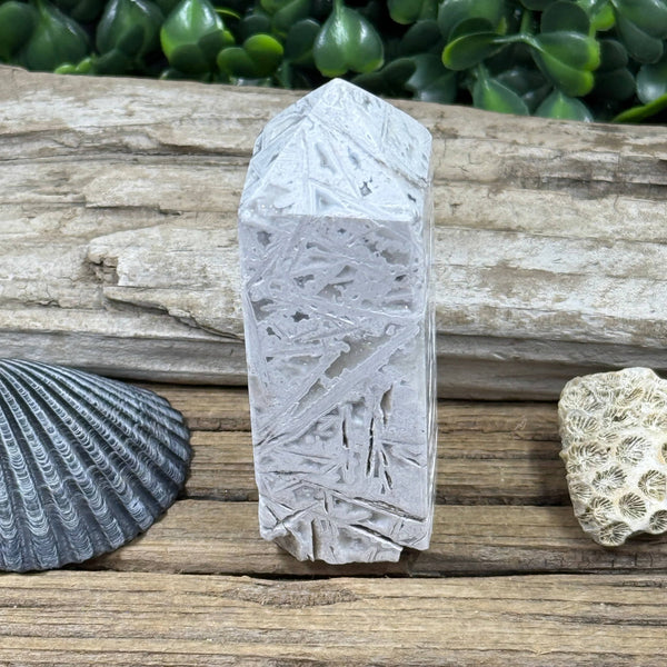 Crazy Lace Agate Towers: Gray Lines Never Looked So Good specimens