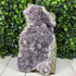 Large 7" Amethyst Crystal Geode Portal with Multiple Calcites specimens