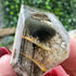 Polished Brazilian Quartz Point with Chlorite Inclusions specimens