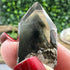 Polished Brazilian Quartz Point with Chlorite Inclusions specimens