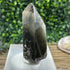 Polished Brazilian Quartz Point with Chlorite Inclusions specimens