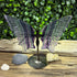 Rainbow Fluorite Butterfly Carving with Stand – Gemstone Decor specimens
