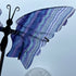 Rainbow Fluorite Butterfly Carving with Stand – Gemstone Decor specimens