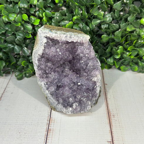 Small Amethyst Geode – Self-Standing (3.5"x 3") specimens