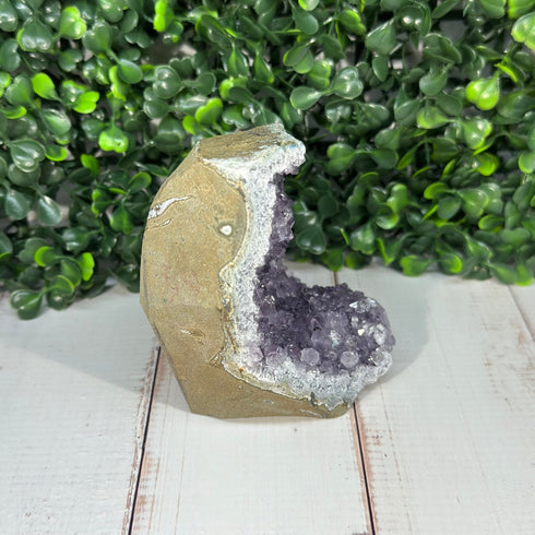 Small Amethyst Geode – Self-Standing (3.5"x 3") specimens