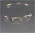 Adjustable Sterling Silver Cancer Awareness Bracelet Awareness Bracelets