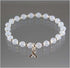 Bone Cancer Awareness Bracelet - Crystal Awareness Bracelets