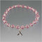 Breast Cancer Awareness Light Rose Crystal Bracelet Awareness Bracelets