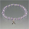 Hodgkin's Disease Cancer Awareness Bracelet - Crystal Awareness Bracelets