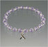 Hodgkin's Disease Cancer Awareness Bracelet - Crystal Awareness Bracelets