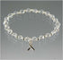Lung Cancer Awareness Crystal Bracelet Awareness Bracelets