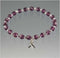 Pancreatic Cancer Awareness Bracelet - Crystal Beads Awareness Bracelets