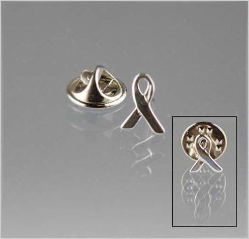 Sterling Silver Awareness Ribbon Pin/Tie Tack Awareness Bracelets