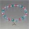 Thyroid Cancer Awareness Bracelet - Crystal Awareness Bracelets