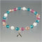 Women's Cancer Awareness Bracelet - Crystal Awareness Bracelets