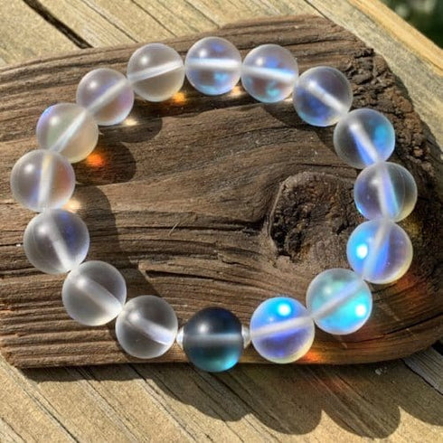 Narwhal Tears Glass Beaded Bracelet Beach Jewelry