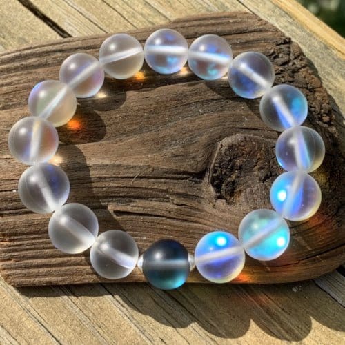 Narwhal Tears Glass Beaded Bracelet Beach Jewelry