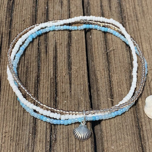 Sand, Sea and Sky Anklet Beach Jewelry
