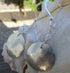 Sterling Silver Sand Dollar Earrings Beach Jewelry
