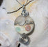 Tranquil Ocean Matte Lamp-work Bead Necklace Beach Jewelry
