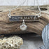 Cape May Anchor & Shell Sterling Silver Necklace Cape May Jewelry