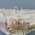 Cape May Brown Sea Glass Earrings Cape May Jewelry