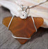 Cape May Brown Tumbled Sea Glass Necklace Cape May Jewelry