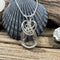 Cape May Diamond Sterling Silver Wire Wrapped Necklace Cape May Jewelry