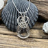 Cape May Diamond Sterling Silver Wire Wrapped Necklace Cape May Jewelry