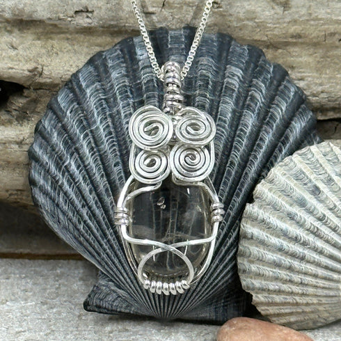 Cape May Diamond Wire Wrapped Pendant Cape May Jewelry