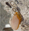 Cape May Point Brown S-Swirl Beach Glass Pendant Cape May Jewelry