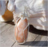 Cape May Point Peach/Pink Stone Wire-Wrapped Necklace Cape May Jewelry