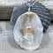 Natural Oyster Shell and Metallic Pearl Necklace Cape May Jewelry