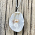 Natural Oyster Shell and Metallic Pearl Necklace Cape May Jewelry
