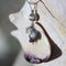 Wampum (Clam Shell) Wire Wrapped Pendant Cape May Jewelry