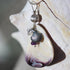 Wampum (Clam Shell) Wire Wrapped Pendant Cape May Jewelry