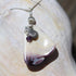 Wampum (Clam Shell) Wire Wrapped Pendant Cape May Jewelry