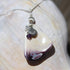 Wampum (Clam Shell) Wire Wrapped Pendant Cape May Jewelry